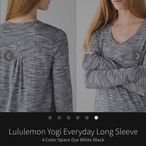 Lululemon Yogi Everyday Longsleeve Size 4